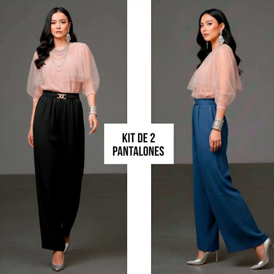 AD2521 KIT DE 2 PANTALONES 6681